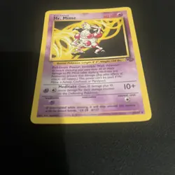 Mr. Mime 22/64 Non Holo Jungle Set Rare Pokemon Card WOTC LP great condition - Image 2