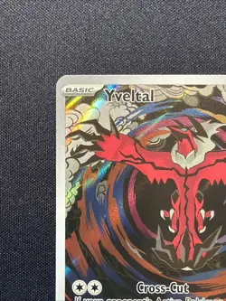 Yveltal 205/182 Sv04: Paradox Rift Holo Pokemon Card Illustration Rare Holo NM - Image 2