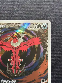 Yveltal 205/182 Sv04: Paradox Rift Holo Pokemon Card Illustration Rare Holo NM - Image 3