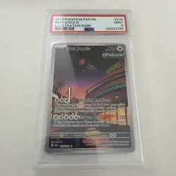Pokemon Iron Jugulis 216/182 Paradox Rift Illustration Rare Pokemon Card – PSA 9 - Image 1
