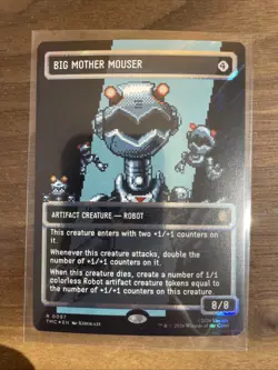 Big Mother Mouser (Borderless) (Surge Foil) - Teenage Mutant Ninja Turtles - Image 1