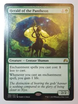 Herald of the Pantheon 180 ORI Magic the Gathering - Image 1