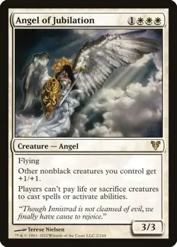 MTG - Angel of Jubilation [Avacyn Restored] - Image 1