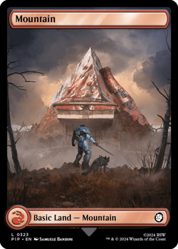 Mountain (0323) - Universes Beyond: Fallout (PIP) - Image 1