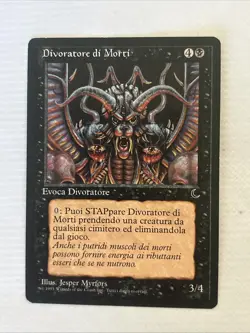 Magic the Gathering ~ MTG ~ 1x Eater of the Dead ~ Italiano~ THE DARK LP - Image 1