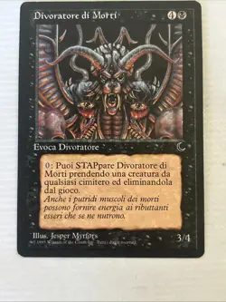 Magic the Gathering ~ MTG ~ 1x Eater of the Dead ~ Italiano~ THE DARK LP - Image 3