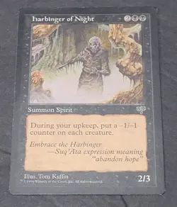 Harbinger of Night - Mirage - Magic the Gathering (MTG) - Image 2