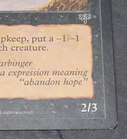 Harbinger of Night - Mirage - Magic the Gathering (MTG) - Image 5