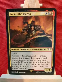 Lucius the Eternal - Warhammer 40,000 (40k) - Rare - NM (See pics) MTG - Image 1