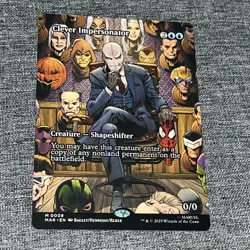 Clever Impersonator 0008 Borderless Marvel Eternal-Legal MAR MTG NM Non Foil - Image 1