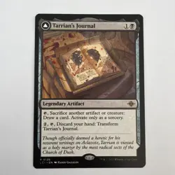 MTG The Lost Caverns of Ixalan - Tarrian's Journal rare R 0126 NM - Image 1