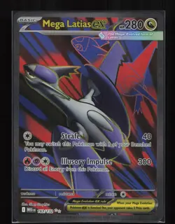 Mega Latias ex 163/132 Ultra Rare Mega Evolution Pokemon Near Mint - Image 1