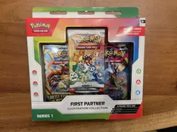 Pokemon TCG First Partner Illustration Collection Series 1 New Sealed - Image 1