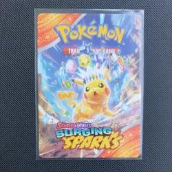 Pokemon - Pikachu - Trainer Tips Card - Surging Sparks - Prerelease - Image 1