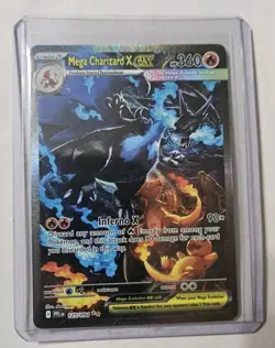 Pokemon TCG Mega Charizard X ex 125/094 SIR Phantasmal Flames - Image 1