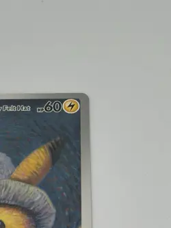 Pikachu with Grey Felt Hat SVP 085 Black Star Promo Van Gogh Pokemon Card NM - Image 5