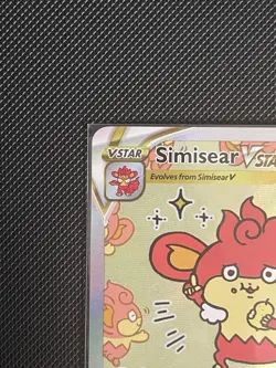 Pokemon Simisear VSTAR GG37/GG70 Crown Zenith Galarian Gallery Holo Ultra Rare - Image 4