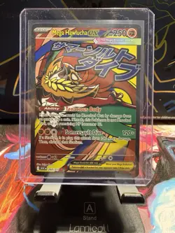Pokemon TCG Mega Hawlucha Ex 268/217 Ascended Heroes English Mega Attack Rare NM - Image 1