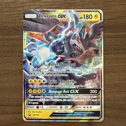 ZEKROM GX SM138 PROMO SM BLACK STAR PROMOS POKEMON NM - Image 1