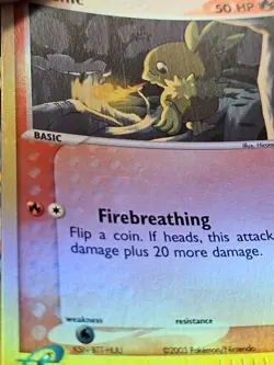 Pokemon EX Dragon Torchic Reverse Holo 77/97 NEAR MINT - Image 4