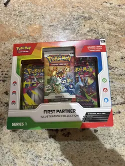 Pokemon TCG First Partner Illustration Collection Series 1 - SEALED LOT OF 4 - Image 1