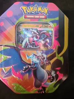 Mega Charizard Ex Tin - Mega Charizard X EX Promo - Pokemon Sealed! - Image 1