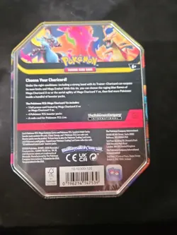 Mega Charizard Ex Tin - Mega Charizard X EX Promo - Pokemon Sealed! - Image 3