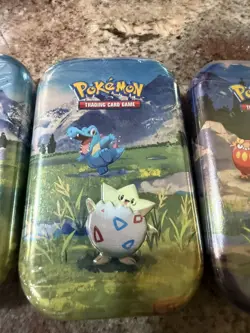 Pokemon TCG Ascended Heroes lot of 3 Sealed Mini Tins - Image 4
