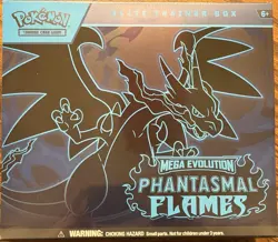 Pokemon TCG: Phantasmal Flames Elite Trainer Box Sealed - Image 1