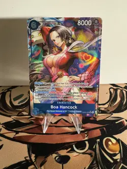 One Piece CCG Boa Hancock EB03-026 Alt Art SR - English - PACK FRESH MINT - Image 1