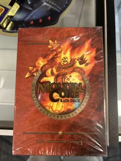 World of Warcraft TCG Molten Core Raid Deck NEW/FACTORY SEALED - Image 1