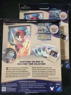 New Disney Lorcana: Fabled Collection Starter Set Glimmer Foil Promo Booster 2x - Image 2