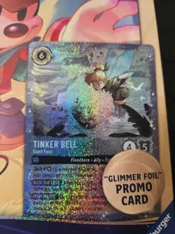 New Disney Lorcana: Fabled Collection Starter Set Glimmer Foil Promo Booster 2x - Image 3