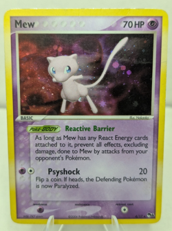 Mew 4/17 POP Series 4 Holo Rare Pokemon Card 2006 - HP - Image 1