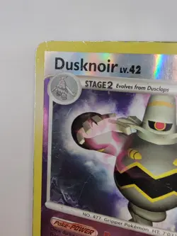 Pokemon TCG Dusknoir Diamond & Pearl Reverse Holo Rare Card 2/130 - Image 3
