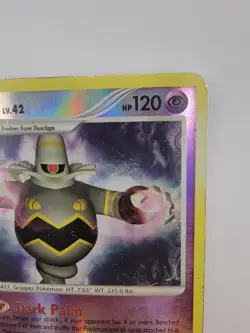 Pokemon TCG Dusknoir Diamond & Pearl Reverse Holo Rare Card 2/130 - Image 4