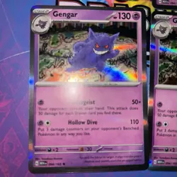 Gengar 4x Lot 094/165 Holo Rare Pokemon Card 151 - Image 4