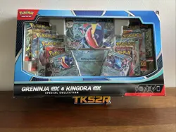 Pokemon Trading Card Game Greninja ex and Kingdra ex Special Collection Box New - Image 1