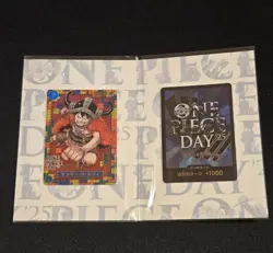 ONE PIECE DAY 2025 ~ Loki Luffy ~ Premium Card Collection Elbaf Event Japan New - Image 1