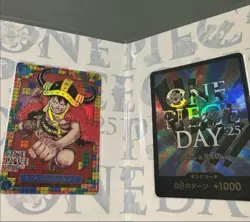 ONE PIECE DAY 2025 ~ Loki Luffy ~ Premium Card Collection Elbaf Event Japan New - Image 3
