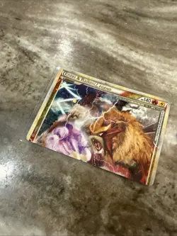 Pokemon TCG Entei Raikou Legend Holo Card 90/95 Unleashed Ultra Rare HP/DMG - Image 1