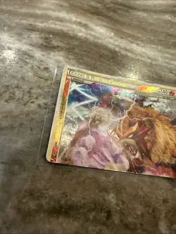 Pokemon TCG Entei Raikou Legend Holo Card 90/95 Unleashed Ultra Rare HP/DMG - Image 2