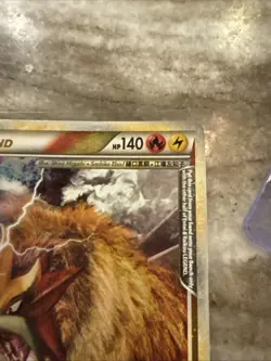 Pokemon TCG Entei Raikou Legend Holo Card 90/95 Unleashed Ultra Rare HP/DMG - Image 4