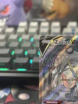 Pokemon TCG Zacian V Crown Zenith: Galarian Gallery NM Card #GG48 Ultra Rare - Image 4
