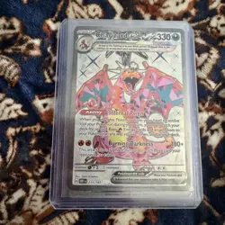 Pokemon Card - Charizard ex 215/197 Obsidian Flames Ultra Rare Full Holographic - Image 1