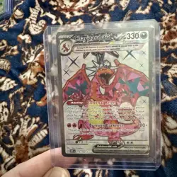 Pokemon Card - Charizard ex 215/197 Obsidian Flames Ultra Rare Full Holographic - Image 3