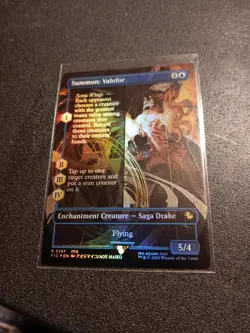 MTG / Summon:Valefor/ Borderless- Foil / Nm - Image 1