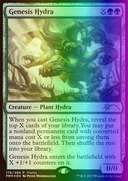 MTG Magic the Gathering Genesis Hydra (176/34) Resale Promos LP FOIL - Image 1
