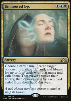 MTG Magic the Gathering Unmoored Ego (212/291) Guilds of Ravnica NM - Image 1
