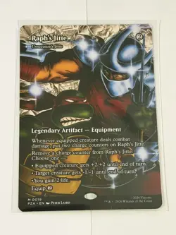 Raph's Jitte // Umezawa's Jitte Borderless Teenage Mutant Ninja Turtles - Image 1